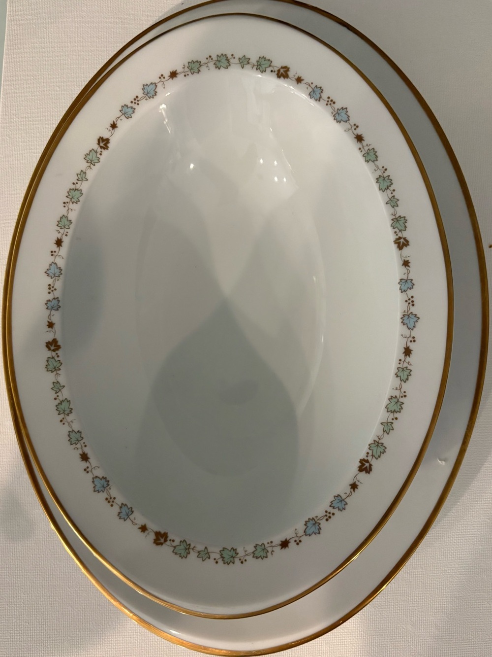 Sango Imperial Deluxe Augusta pattern, Oval Serving Platter and Vegetable Dish